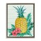 Stupell Industries Bora Bora Pineapple Floating Frame, design by Paul Brent